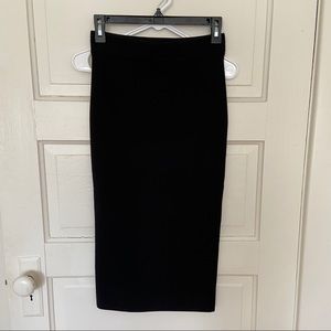 Aritzia Babaton Sculpt Knit Bodycon Skirt